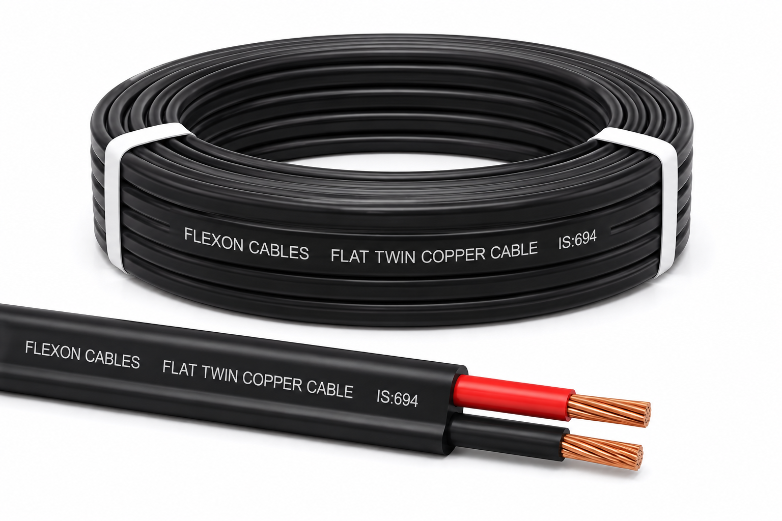 Flat Twin Copper Cables